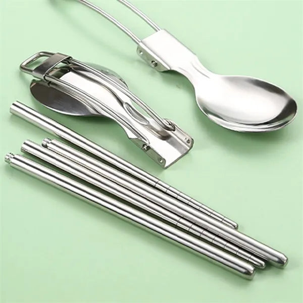 Compact Outdoor Dining Utensil Kit