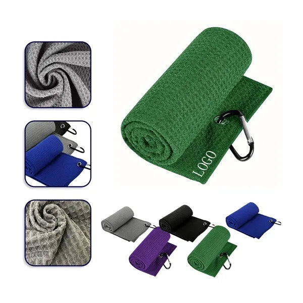 Colorful Microfiber Golf Club Towel