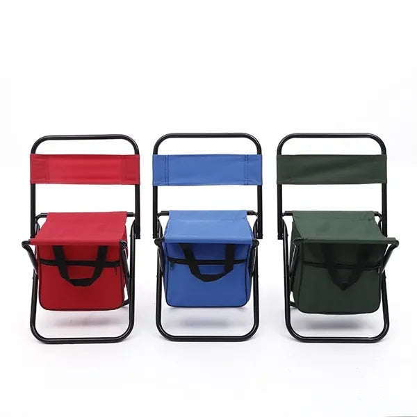 Camping Beach Fishing Folding Chair with Storage Bag