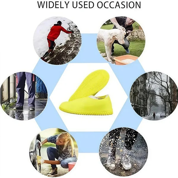 Waterproof Shoe Covers Non-Slip Water Resistant Overshoes
