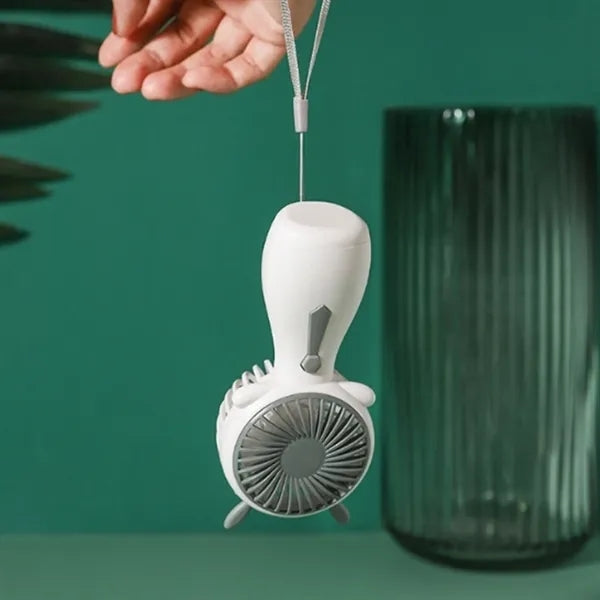 Compact USB Rechargeable Cooling Fan