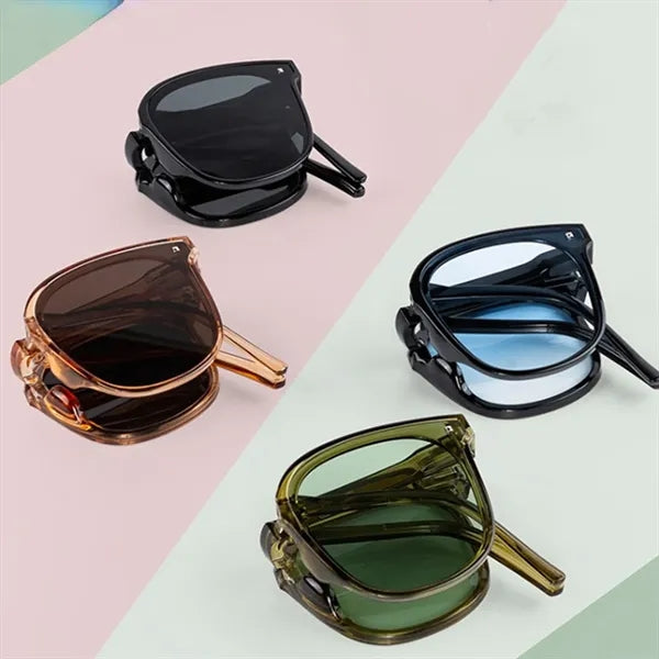 Foldable UV Shield Travel Sunglasses