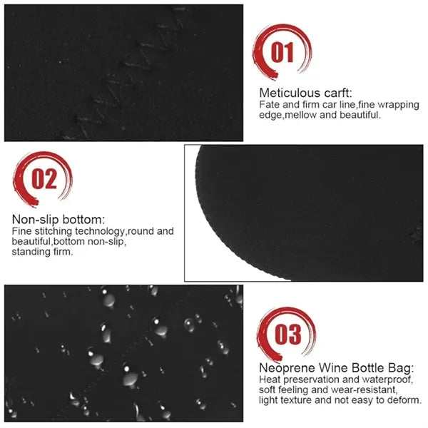Insulated Neoprene Wine Sleeve