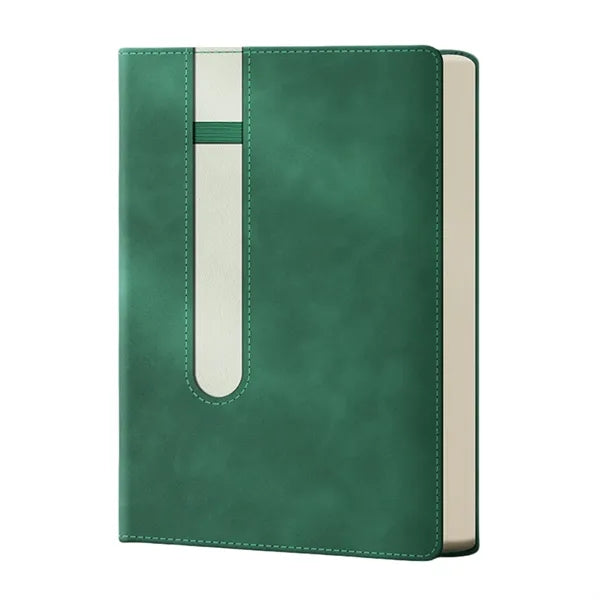A5 PU Leather Notebook With Pen Holder For Office And Gifts