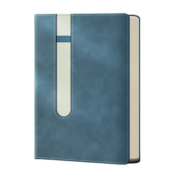 A5 PU Leather Notebook With Pen Holder For Office And Gifts