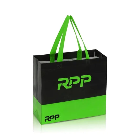 Laminated Non-Woven Tote Bag Two-Toned