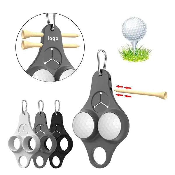 Silicone Golf Ball Holder for Bag