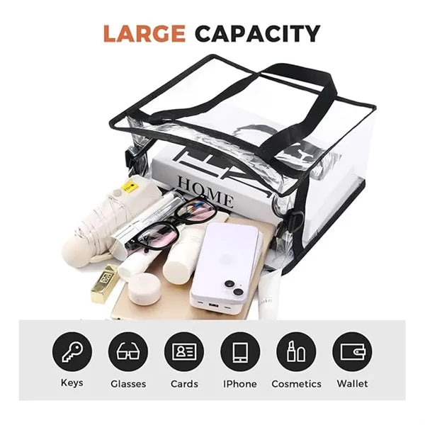 Clear Stadium Approved Tote Bag