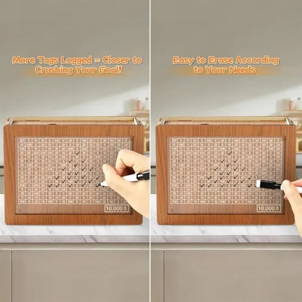Savings Challenge Box ,Digital Display 10k Smash Piggy Bank