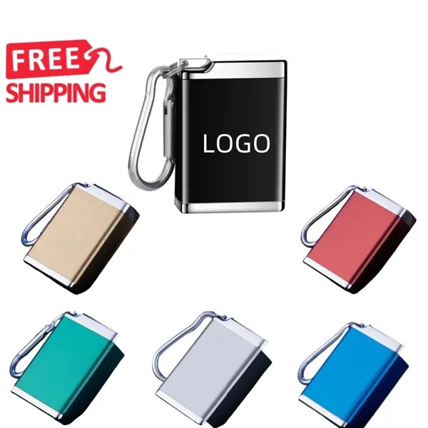 Portable Keychain Ashtray with Lid