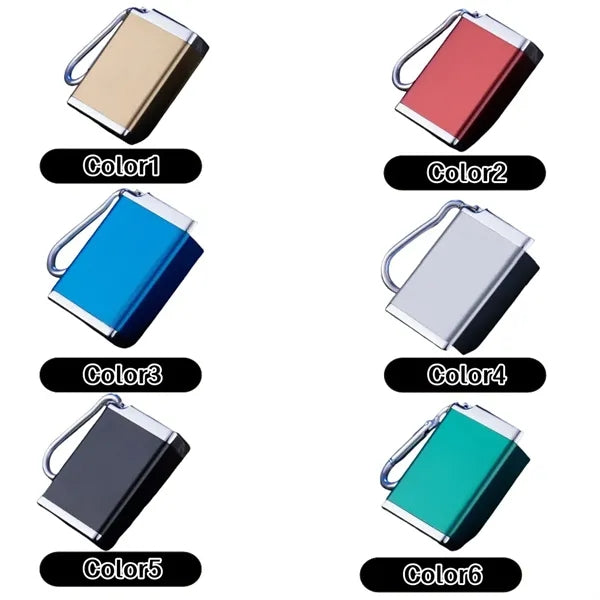 Portable Keychain Ashtray with Lid