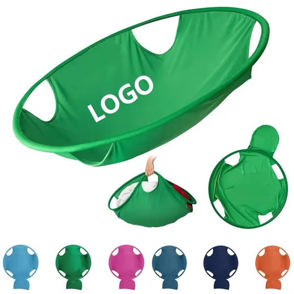 Foldable Pop-Up Laundry Basket with Built-in Handles