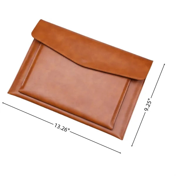Leather A4 Envelop Document Folder File Bag
