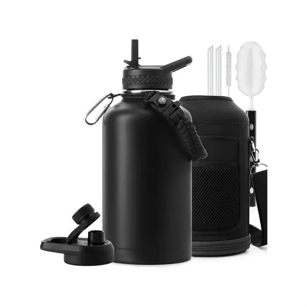 64 oz Insulated Water Bottle Gift Set