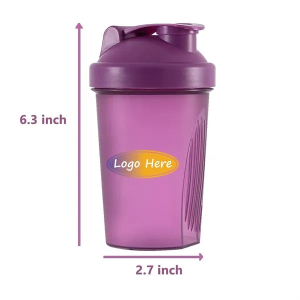 12oz Blender Shaker Bottle