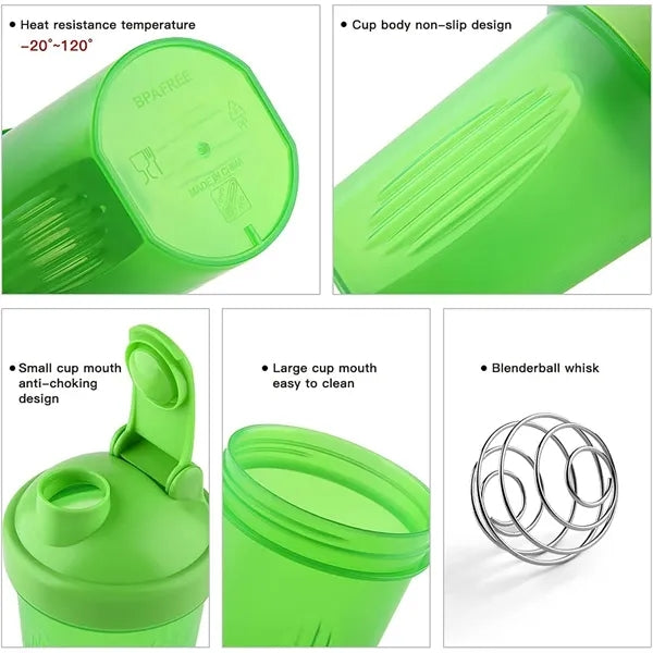12oz Blender Shaker Bottle