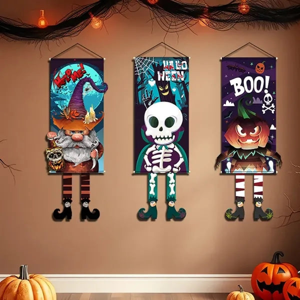 Halloween festival wall art holiday door decoration hangings