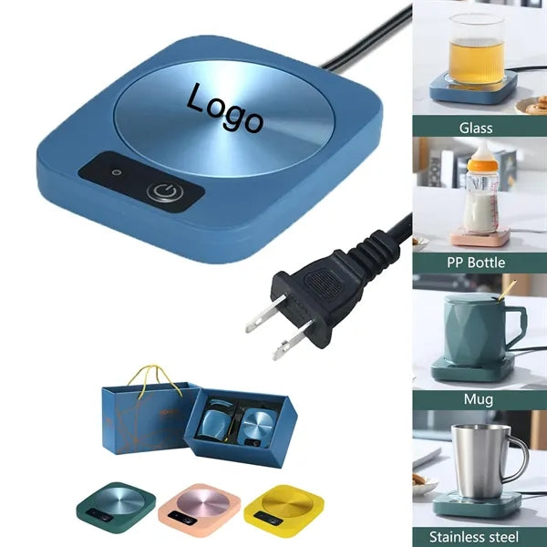 Smart Heating Coaster Gift Set