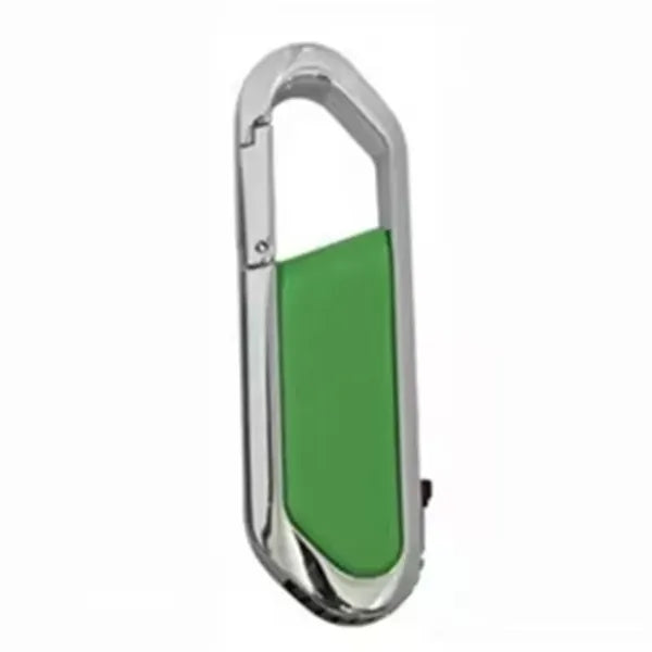 128G Carabiner Usb Drive With Metal Rim