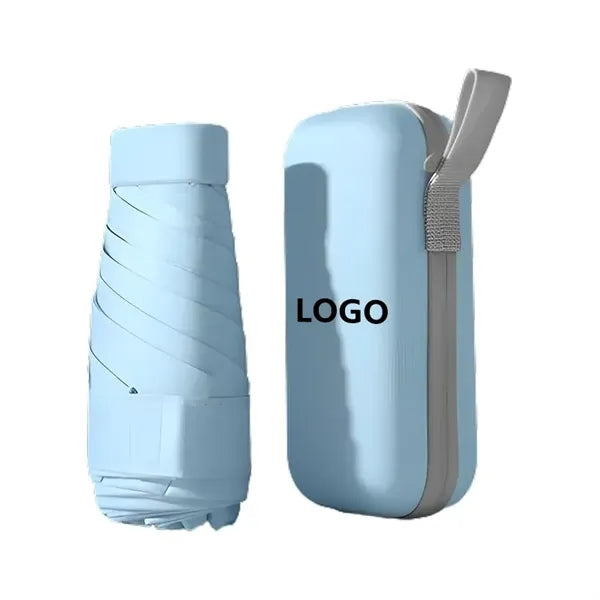 Compact Foldable Travel Umbrella with EVA Case