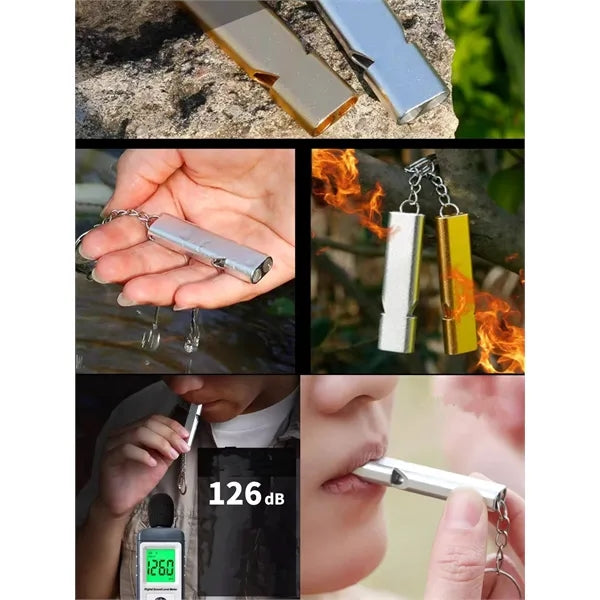 Emergency Safety Whistle With Keychain