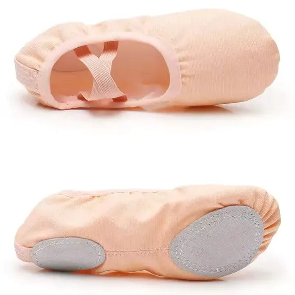 Soft Canvas Ballet Dance Shoes