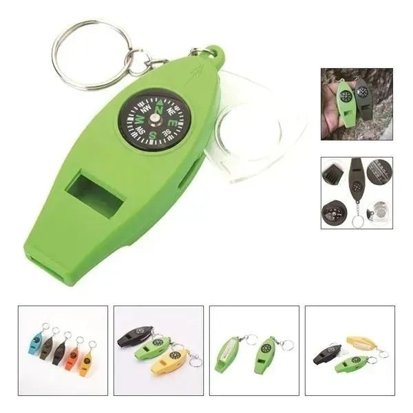 4 in 1 Outdoor Emergency Survival Function Whistle