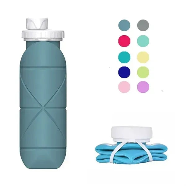 Collapsible Silicone Water Bottle