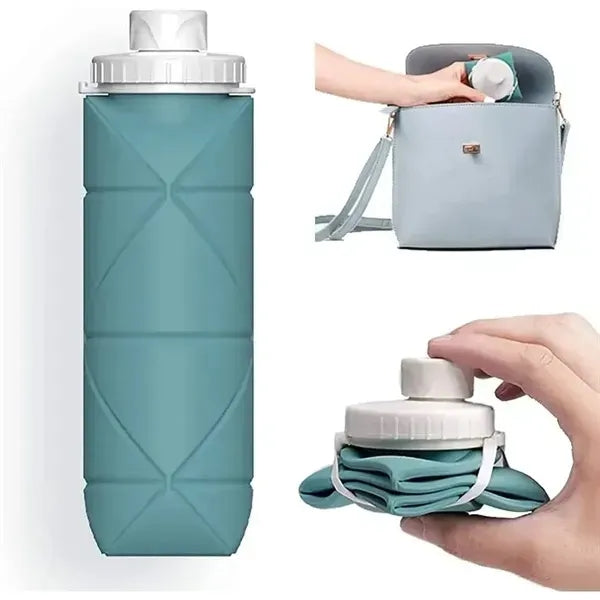 Collapsible Silicone Water Bottle