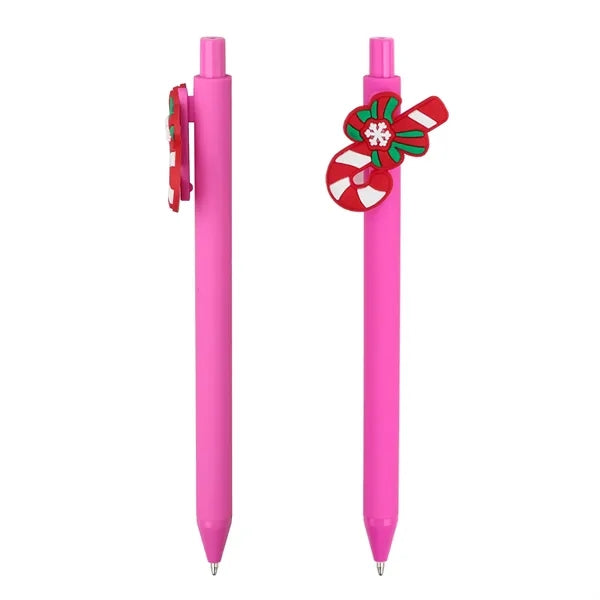 Cheerful Cartoon Christmas Pen