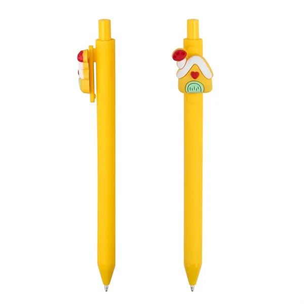 Cheerful Cartoon Christmas Pen