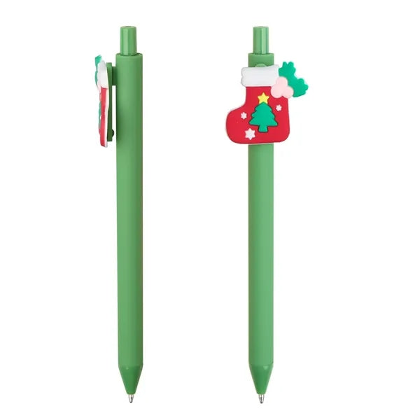 Cheerful Cartoon Christmas Pen