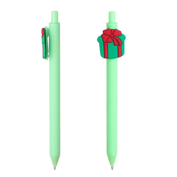 Cheerful Cartoon Christmas Pen