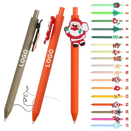 Cheerful Cartoon Christmas Pen