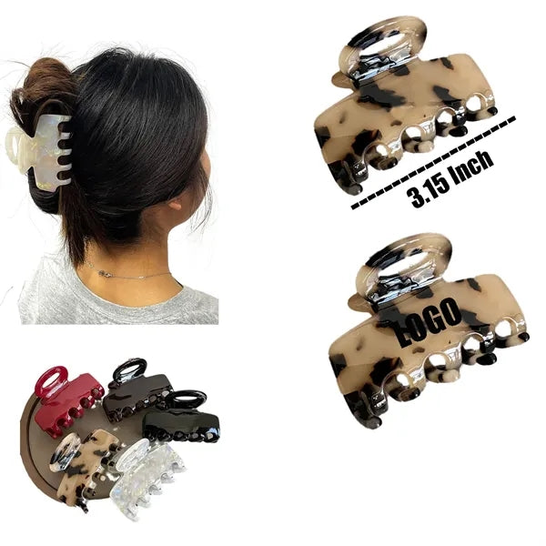 Fashion New 3.15Inch Medium Acetate Hair Clip Claw