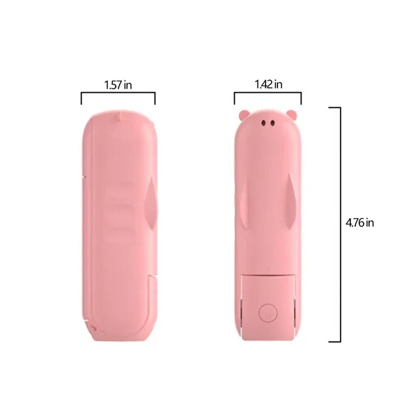 Pocket-Sized Portable USB Rechargeable Folding Handheld Fan