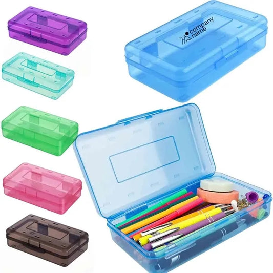 Clear Pencil Boxes