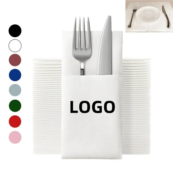 Disposable Utensil Tissue Pack