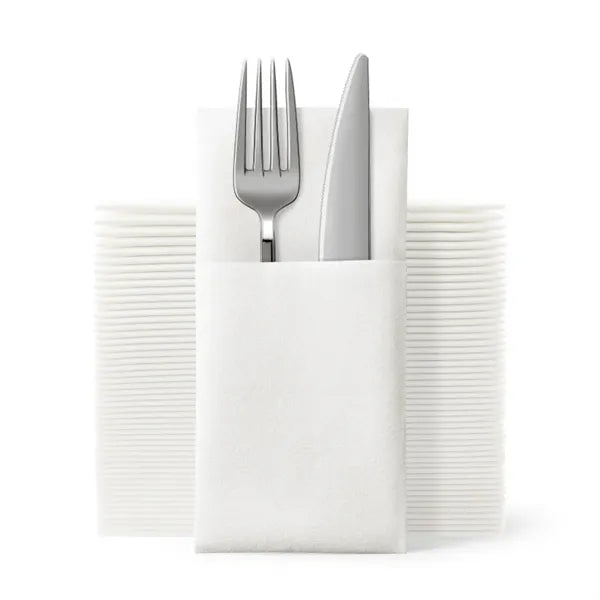 Disposable Utensil Tissue Pack