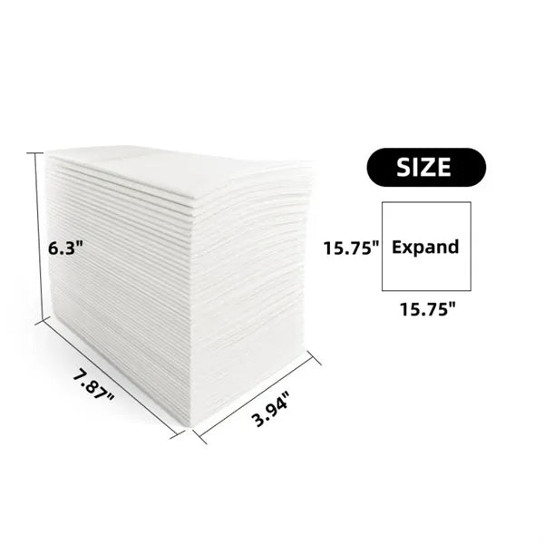 Disposable Utensil Tissue Pack
