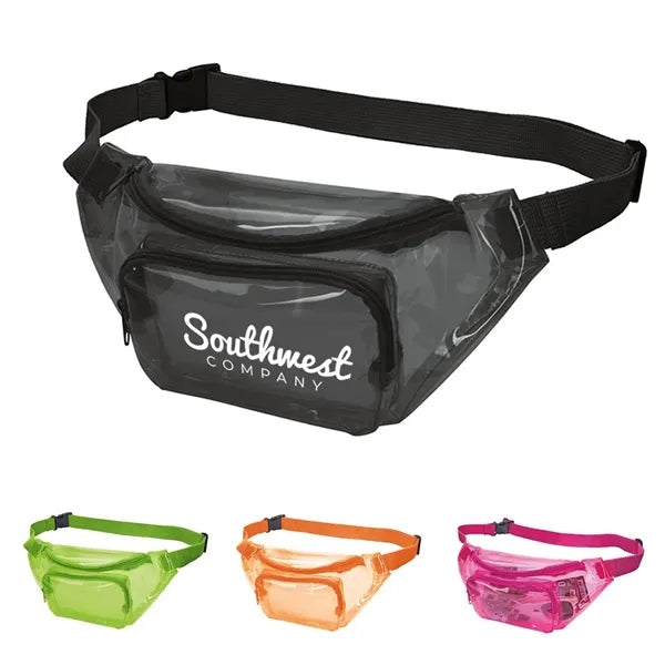 PVC transparent waist pack
