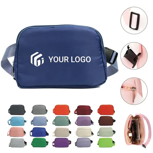 Leisure outdoor sports running cycling crossbody waist bag