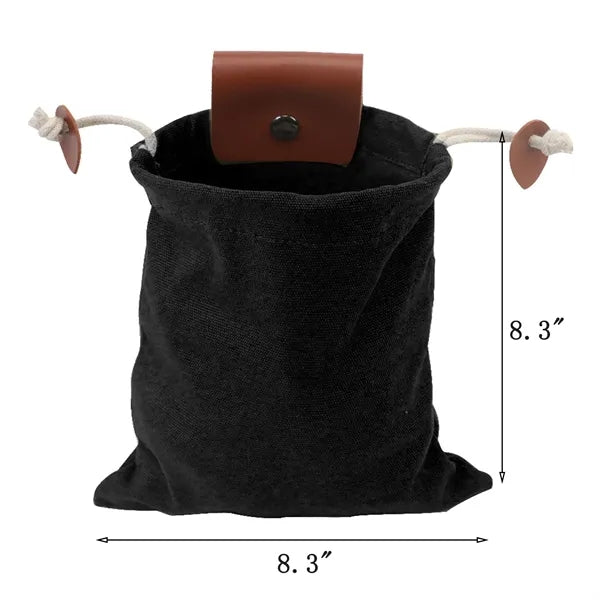 Collapsible Foraging Bag Outdoor Belt Pouch