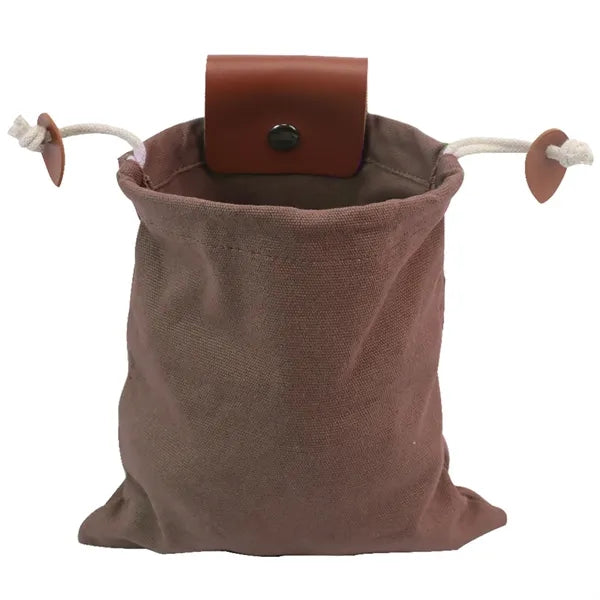 Collapsible Foraging Bag Outdoor Belt Pouch