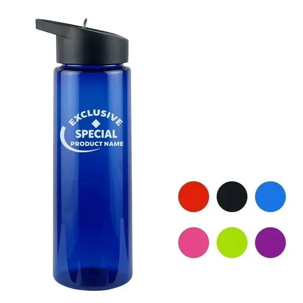 Eco-Friendly Sports Water Bottle with Straw