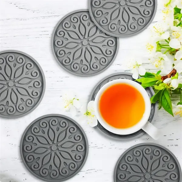 Eco-friendly PVC coaster Printed With Your Logo