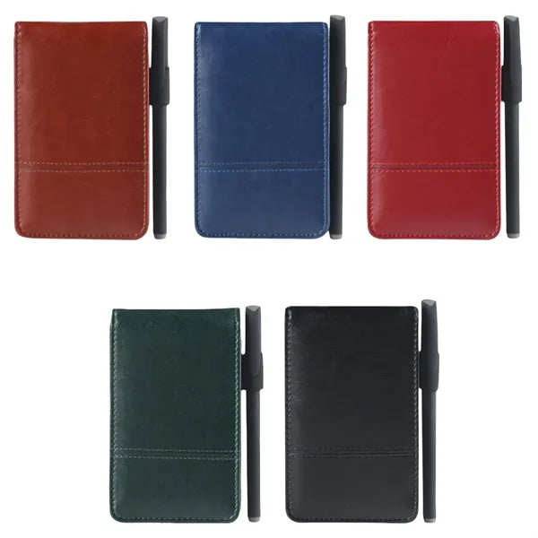 Leather A7 Multifunctional Calculator Notepad
