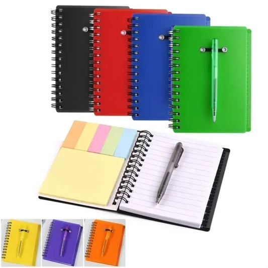 Spiral Notebook Steno Pocket Notepad With Pen