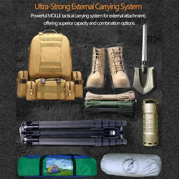 Tactical Camouflage Outdoor Waterproof Backpack