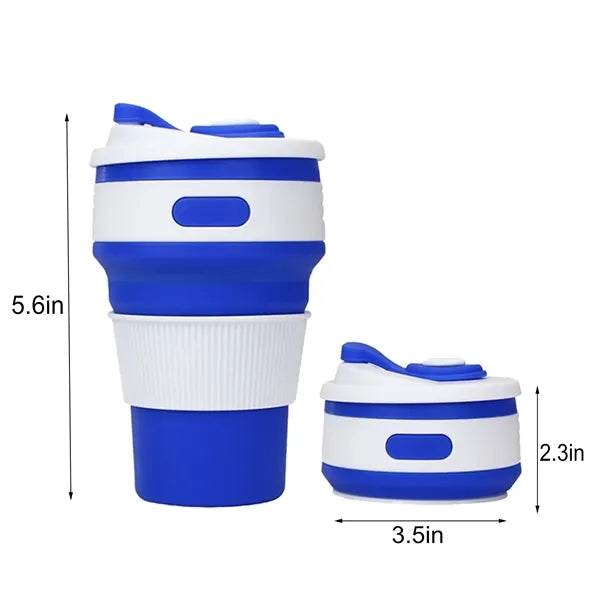 Portable Collapsible Silicone Mug Coffee Mugs